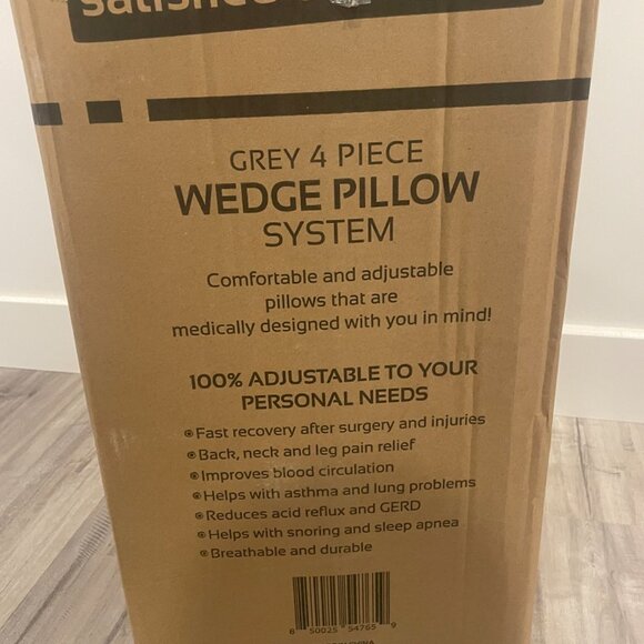 *NEW* 4pc Wedge Pillows Set - Picture 6 of 8